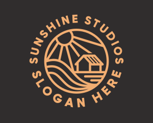 Sunshine House Realty logo design