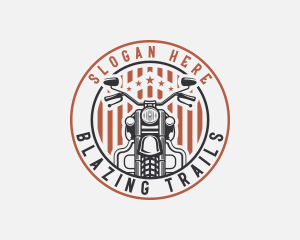 Motorbike Motocross Rider Logo