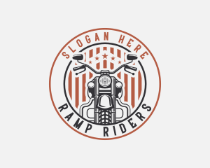 Motorbike Motocross Rider logo design