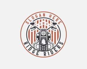 Motorbike Motocross Rider logo design