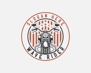 Motorbike Motocross Rider logo design