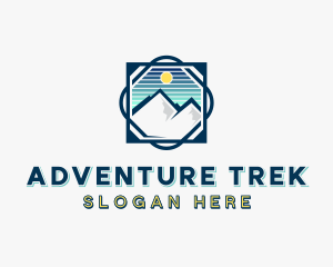 Mountain Peak Adventure logo design