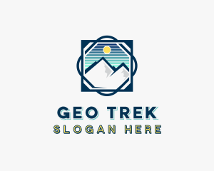 Mountain Peak Adventure logo design