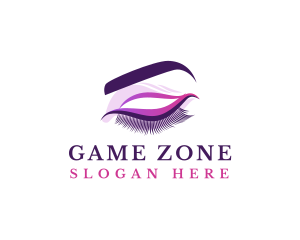 Fashion Eyelash Cosmetic logo