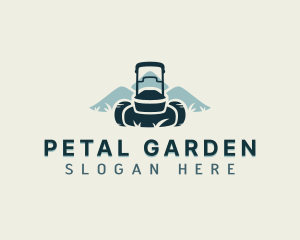 Lawn Landscaping Mowing logo design