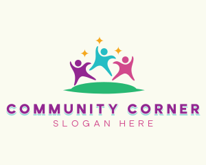 Children Community Charity logo design