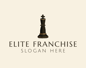 Chess Piece Grandmaster logo design