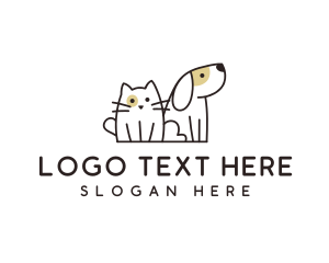 Dog Cat Veterinary logo