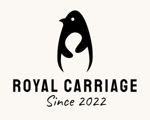 Penguin Safari Zoo logo design