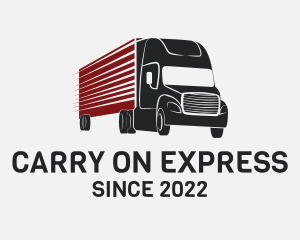 Express Delivery Truck logo design