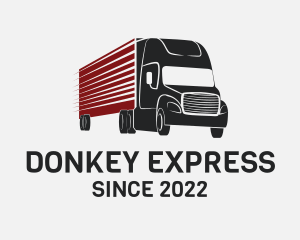 Express Delivery Truck logo design