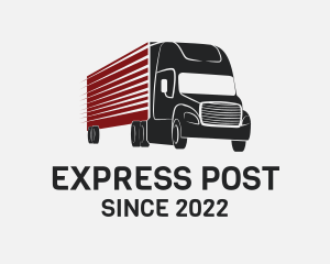 Express Delivery Truck logo design