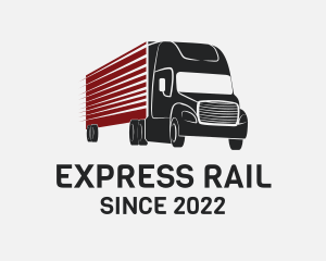 Express Delivery Truck logo design