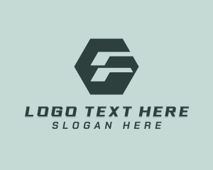 Tech Logistics Letter F logo