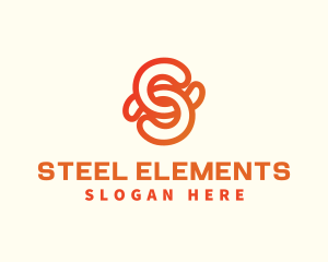 Ironwork Chain Letter S logo