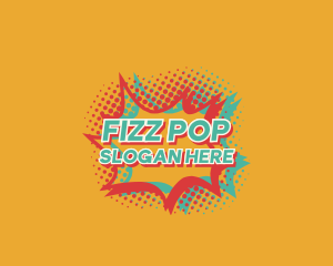 Playful Pop Art Style logo design