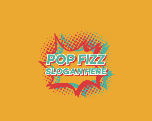 Playful Pop Art Style logo design