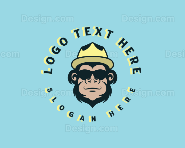 Cool Fedora Monkey Logo