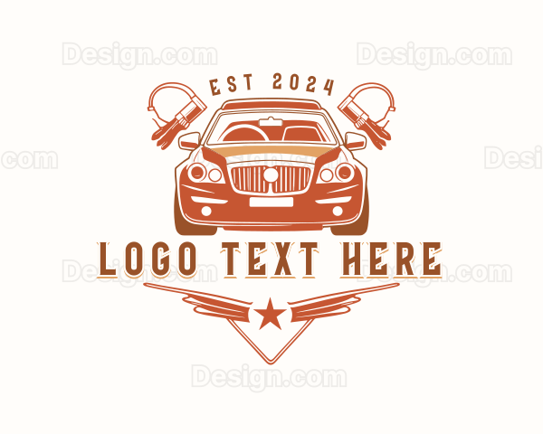 Car Auto Detailing Logo