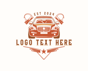 Car Auto Detailing Logo