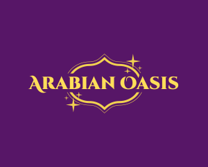 Magical Arabic Wordmark logo design