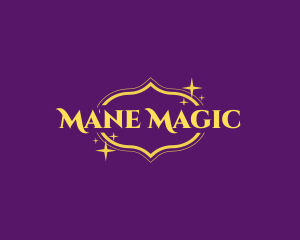 Magical Arabic Wordmark logo design