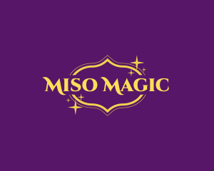 Magical Arabic Wordmark logo design