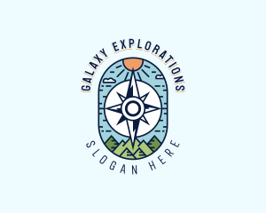 Compass Navigation Adventure  logo design