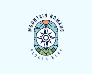 Compass Navigation Adventure  logo design