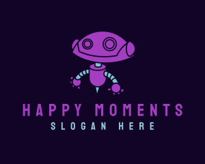 Happy Robot Machine logo design