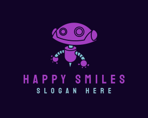 Happy Robot Machine logo design