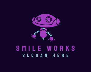 Happy Robot Machine logo design