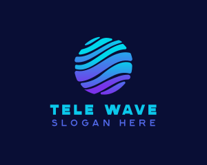 Wave Water Liquid logo design