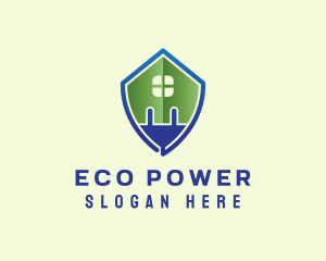 Renewable Energy Plug logo design