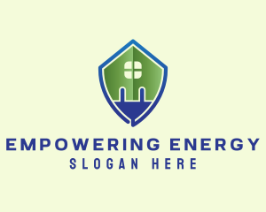 Renewable Energy Plug logo design