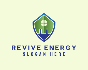 Renewable Energy Plug logo design