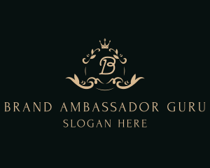 Luxurious Lettermark Badge logo design