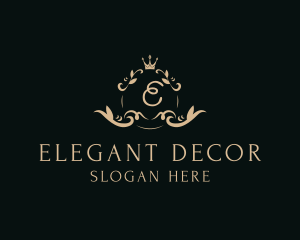 Luxurious Lettermark Badge logo design