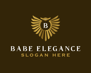 Premium Eagle Wings logo design