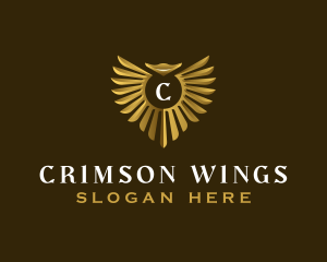 Premium Eagle Wings logo design