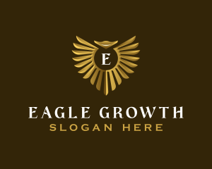 Premium Eagle Wings logo design