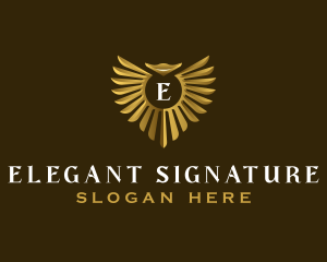 Premium Eagle Wings logo design