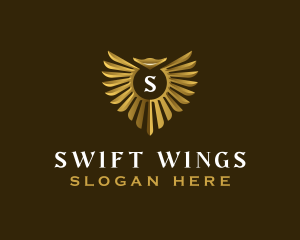 Premium Eagle Wings logo design