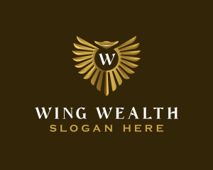 Premium Eagle Wings logo design