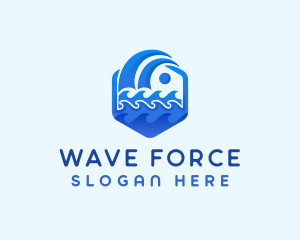 Ocean Water Wave  logo