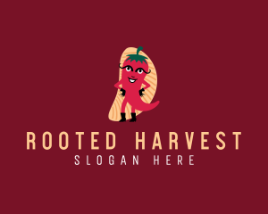 Mexican Chili Restaurant logo design