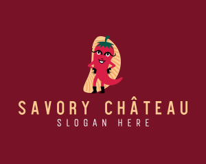 Mexican Chili Restaurant logo design