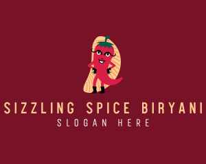 Mexican Chili Restaurant logo design