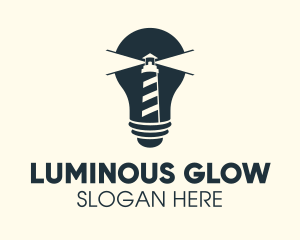 Lighthouse Bulb Illumination logo