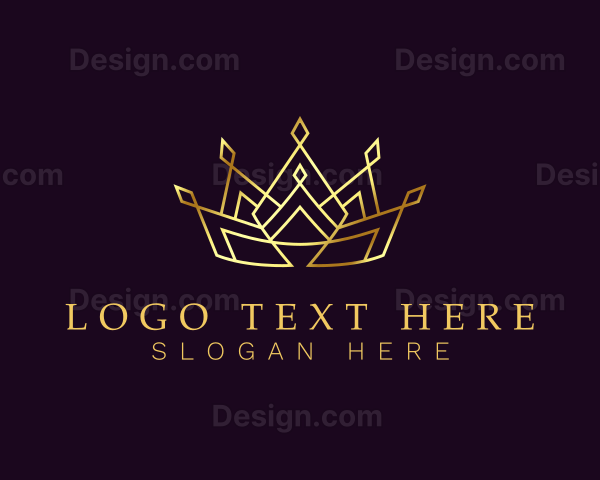 Golden Regal Crown Logo